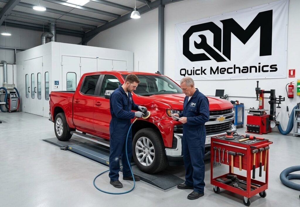Chevrolet body shop dubai